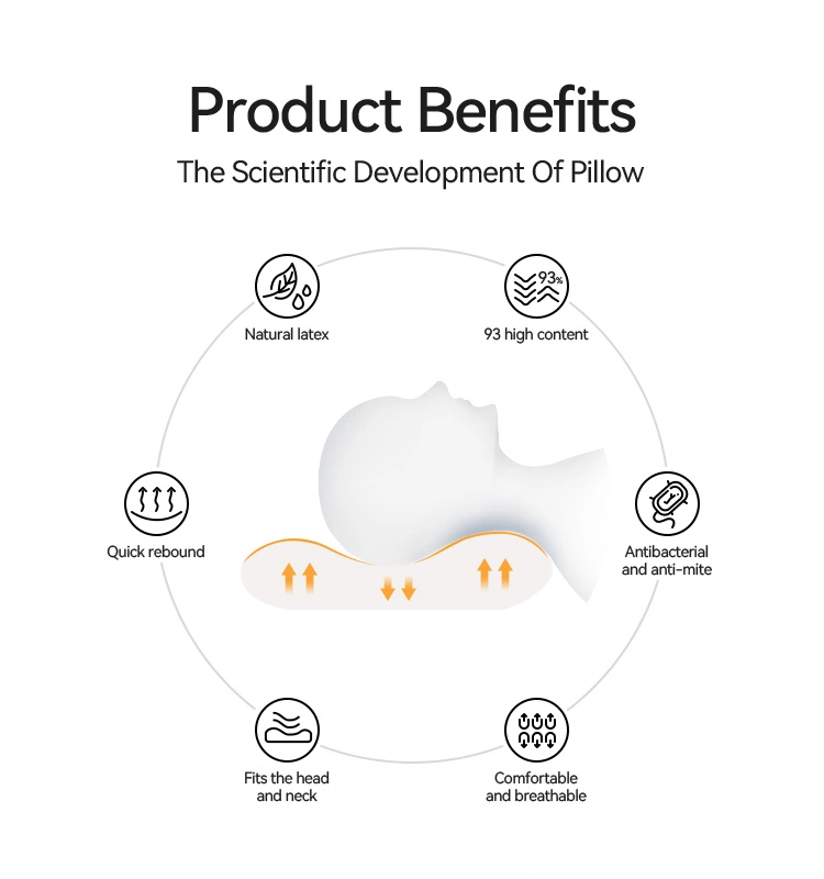 Queen Size Latex Bread Pillow